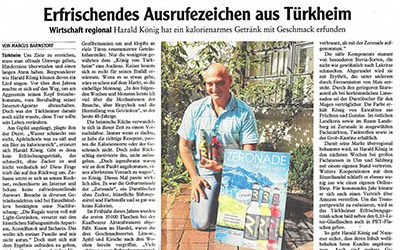 Erfrischendes Ausrufezeichen aus Türkheim