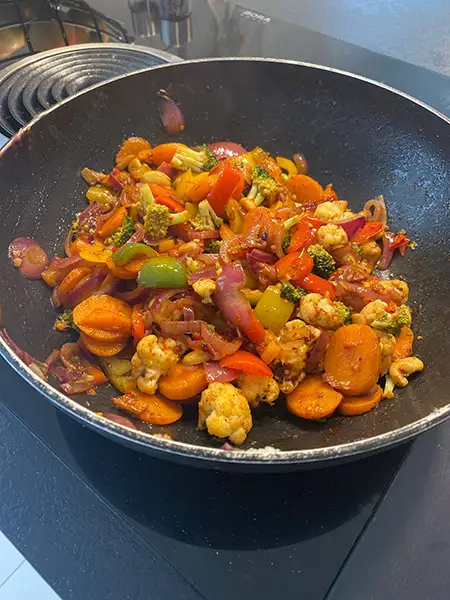 Leckere Gemüsepfanne | Rezept nicht nur für Diabetiker