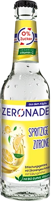 Zeronade spritzige Zitrone mit Erythrit und Stevia, ohne künstliche Süßstoffe Aspartam, Acesulfam-k, Saccharin